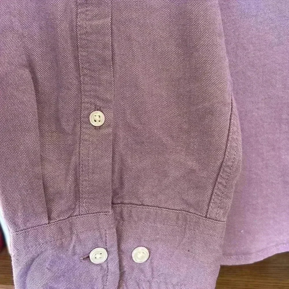 Express Slim Soft Wash Button Down Long Sleeve Sh… - image 6